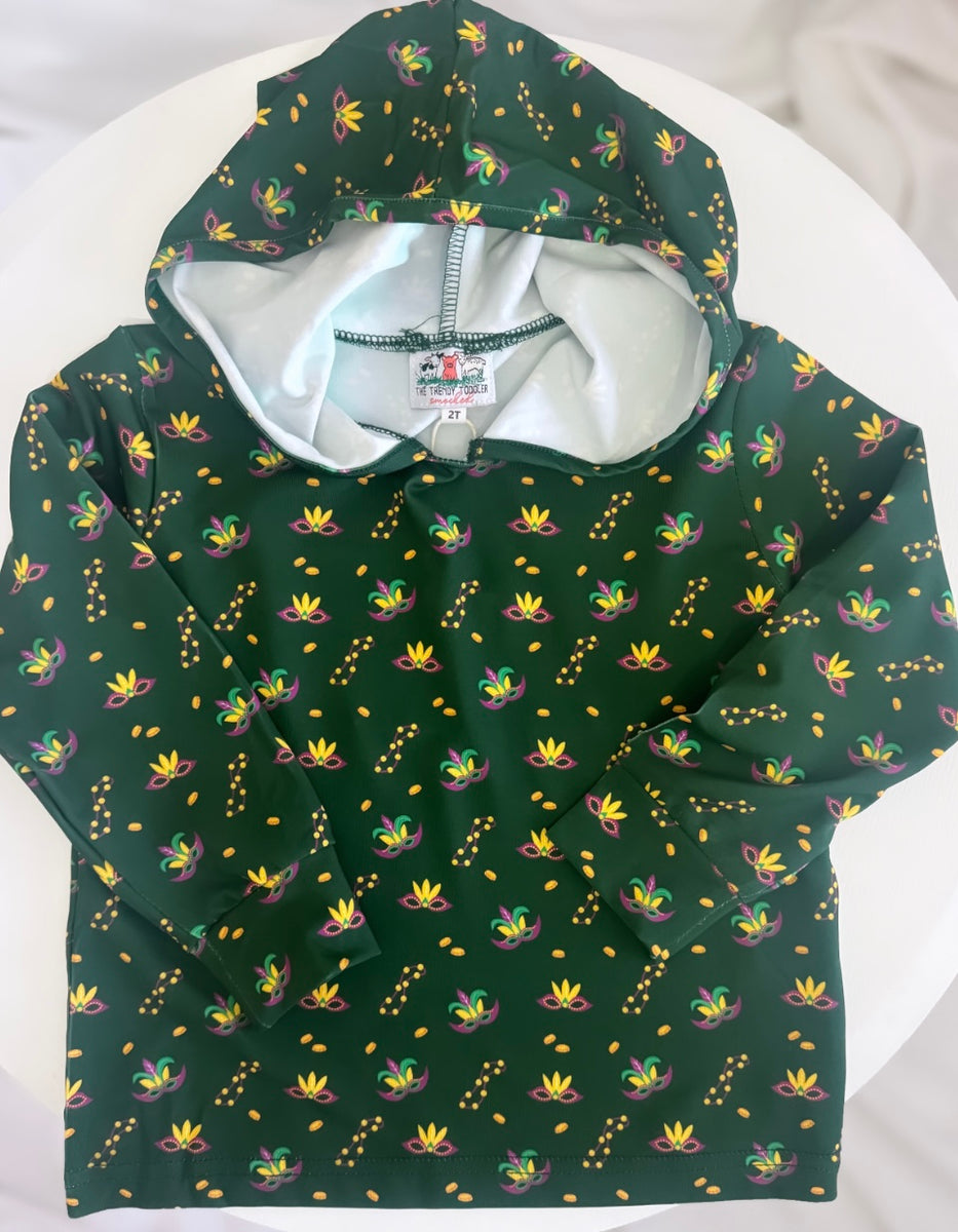 Mardi Gras Performance Hoodie – The Trendy Toddler Smocked