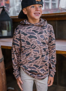 Youth Performance Hoodie - Gauge Camo