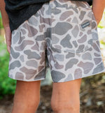 Load image into Gallery viewer, Youth Everyday Short - Classic Deer Camo - Grey Pocket
