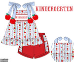 Load image into Gallery viewer, KINDERGARTEN SMOCKED SHORTS SET
