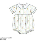 Load image into Gallery viewer, PRE-ORDER: Boys Easter Rabbit Woven Bubble
