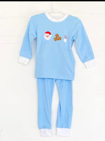 Load image into Gallery viewer, PRE-ORDER: French Knot Milk &amp; Cookies Pajamas
