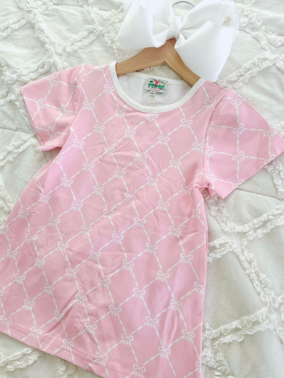 Knit Bow Play Dress