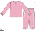 Load image into Gallery viewer, Pearl 2 Yarn Knit Material Jogger Set
