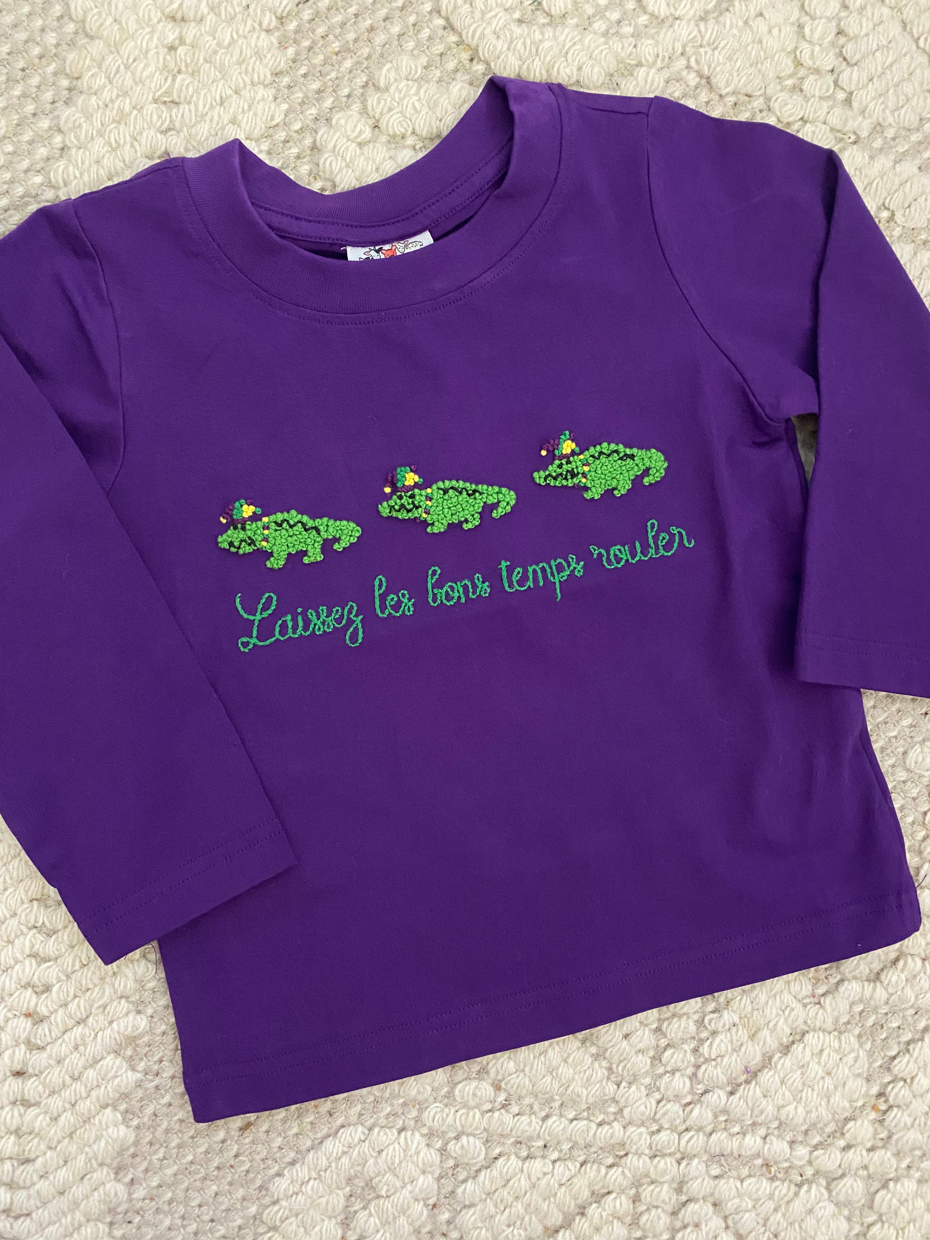 Mardi Gras Alligators Shirt