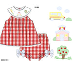 Load image into Gallery viewer, SHADOW EMBROIDERY BLOOMER SET/DRESS
