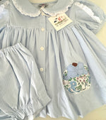 Load image into Gallery viewer, Classic Applique Pumpkin/Bow Diaper set
