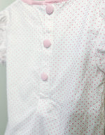 Load image into Gallery viewer, Ballerina Applique’ Knit Diaper Set
