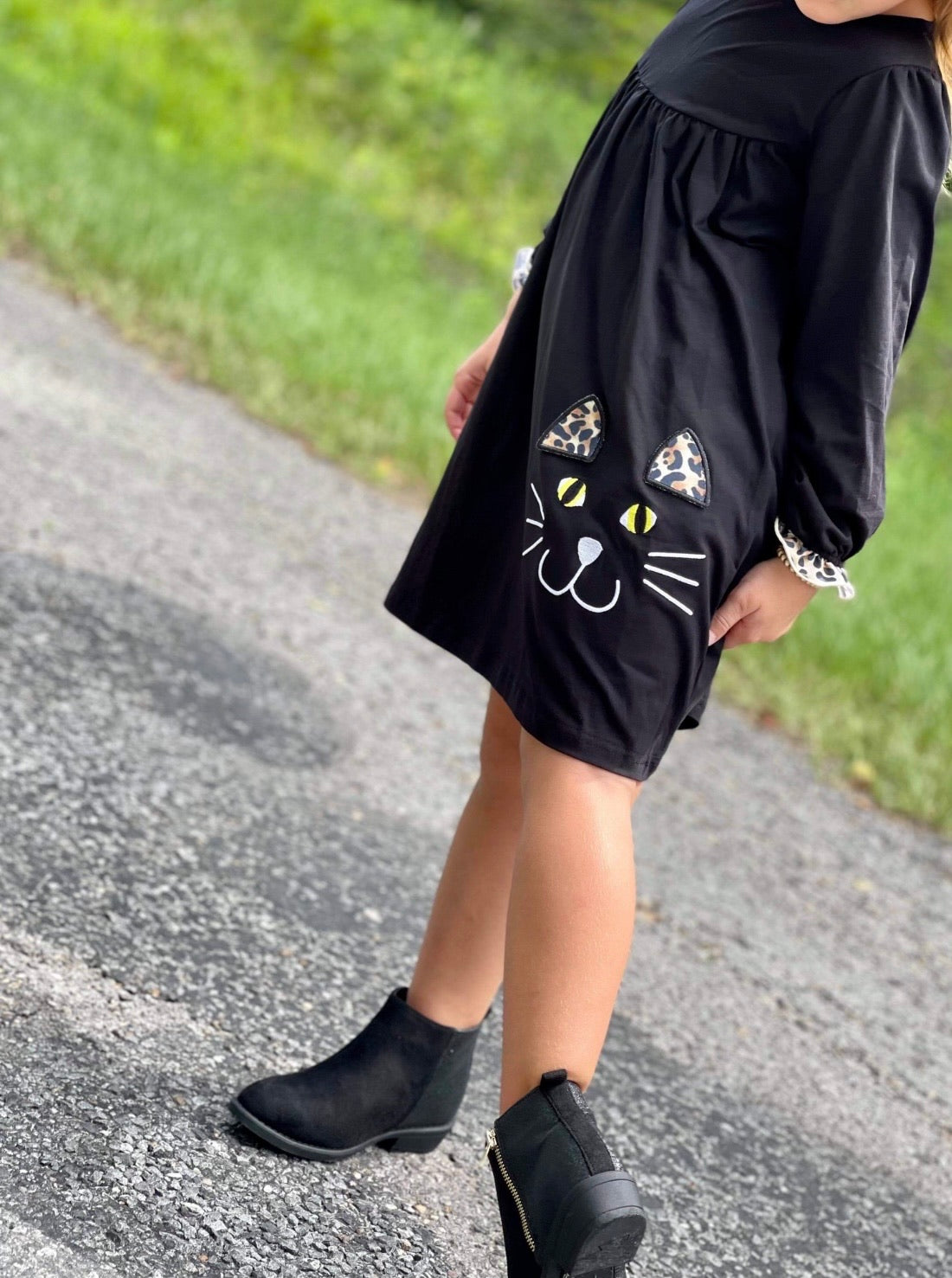 Black Cat Dress