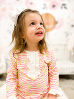 Load image into Gallery viewer, Baby Chick Pink Stripe Loungewear
